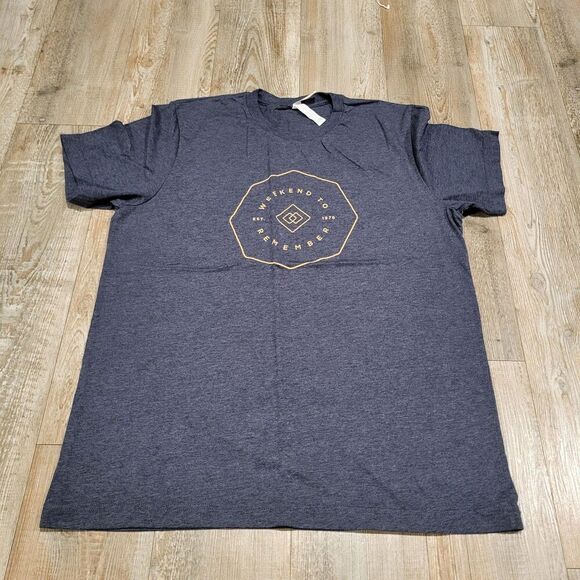 Canvas Weekends to Remember Graphic Tee Shirt Men's Size Large - Picture 2 of 7